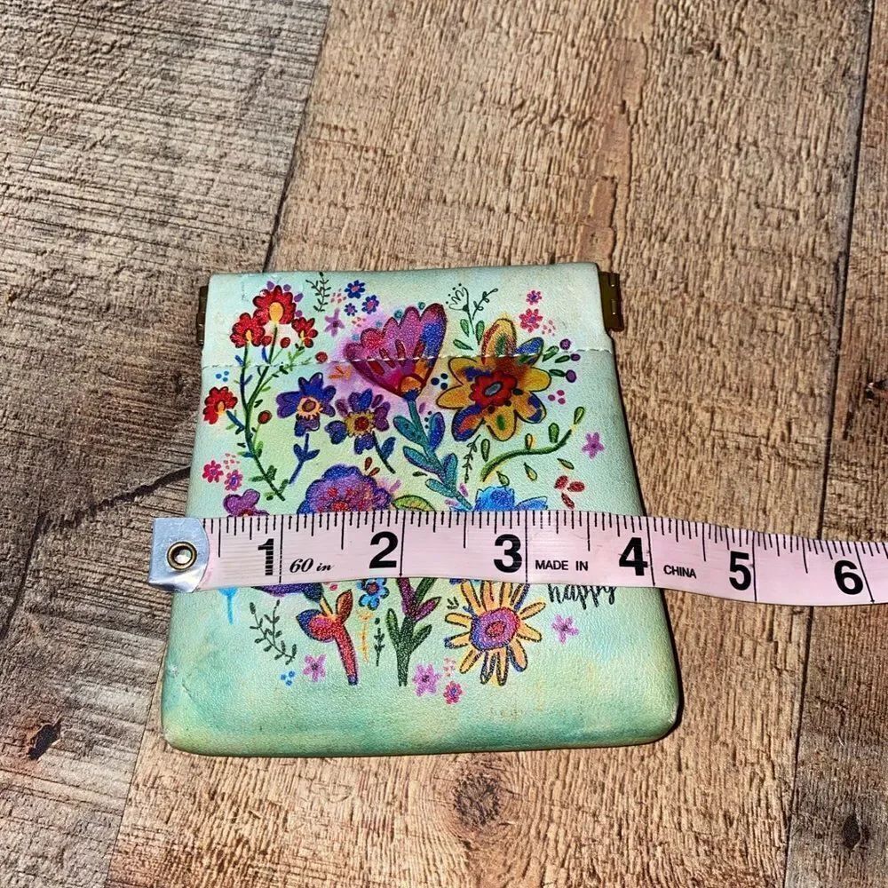 Natural Life "Live Happy" Small Pouch. - Picture 8 of 11